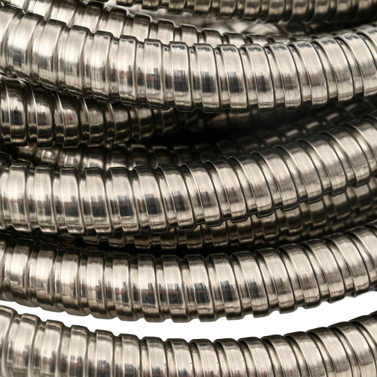 Garden Hose with Spray Nozzle Silver 0,6" 30 m Stainless Steel