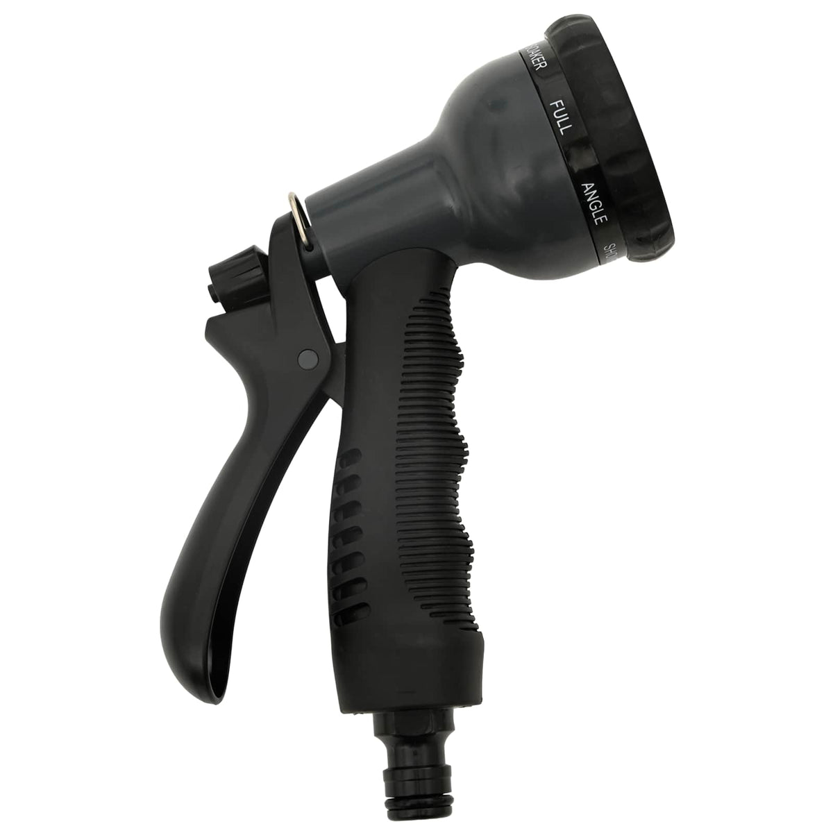 Garden Hose with Spray Nozzle Silver 0,6" 30 m Stainless Steel