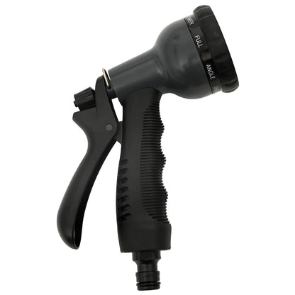 Garden Hose with Spray Nozzle Silver 0,6" 30 m Stainless Steel