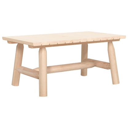 4 Piece Garden Lounge Set Solid Wood Spruce