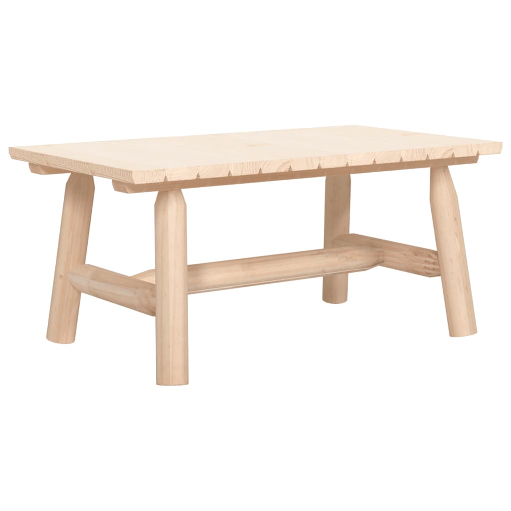 5 Piece Garden Lounge Set Solid Wood Spruce