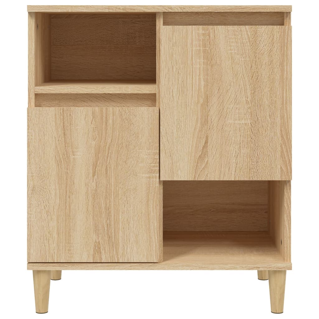 Sideboards 2 pcs Sonoma Oak 60x35x70 cm Engineered Wood