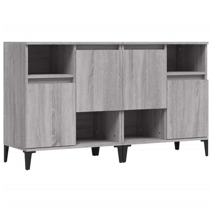 Sideboards 2 pcs Grey Sonoma 60x35x70 cm Engineered Wood