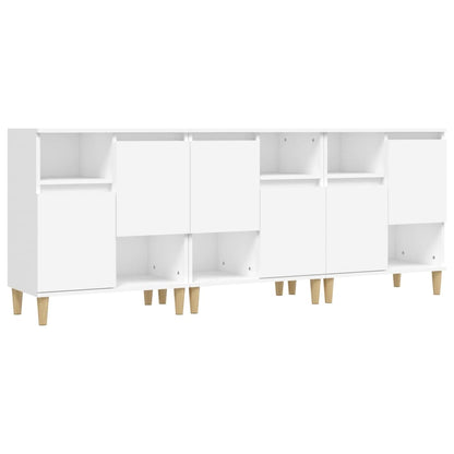 Sideboards 3 pcs White 60x35x70 cm Engineered Wood