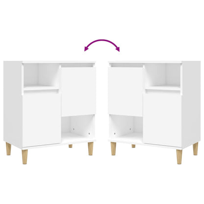 Sideboards 3 pcs White 60x35x70 cm Engineered Wood