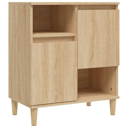 Sideboards 3 pcs Sonoma Oak 60x35x70 cm Engineered Wood