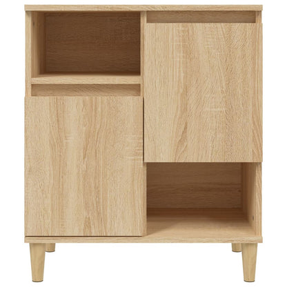 Sideboards 3 pcs Sonoma Oak 60x35x70 cm Engineered Wood