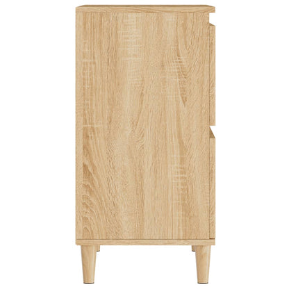 Sideboards 2 pcs Sonoma Oak 60x35x70 cm Engineered Wood