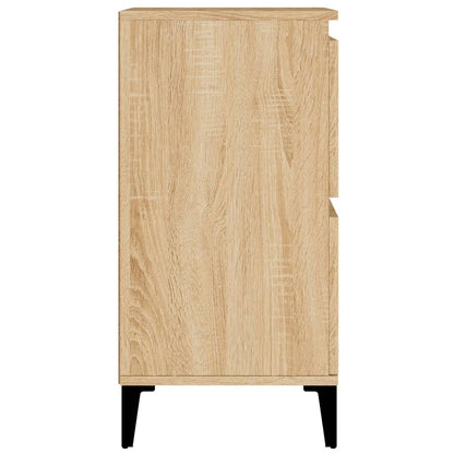 Sideboards 2 pcs Sonoma Oak 60x35x70 cm Engineered Wood