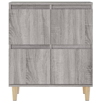 Sideboards 3 pcs Grey Sonoma 60x35x70 cm Engineered Wood