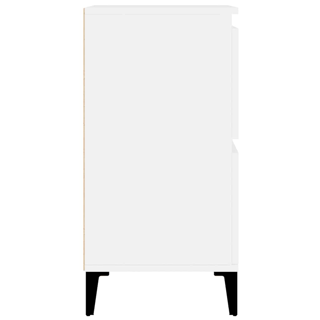 Sideboards 3 pcs White 60x35x70 cm Engineered Wood