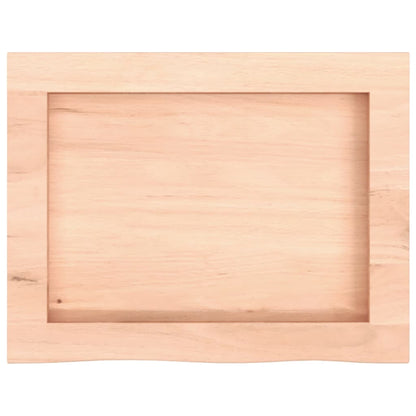 Bathroom Countertop 40x30x(2-4) cm Untreated Solid Wood