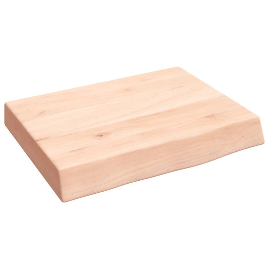 Bathroom Countertop 40x30x(2-6) cm Untreated Solid Wood