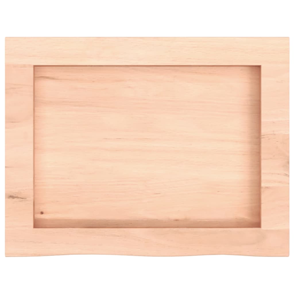 Bathroom Countertop 40x30x(2-6) cm Untreated Solid Wood