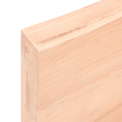 Bathroom Countertop 60x50x(2-6) cm Untreated Solid Wood
