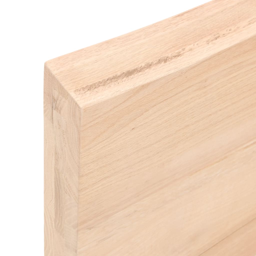 Bathroom Countertop 80x60x(2-6) cm Untreated Solid Wood