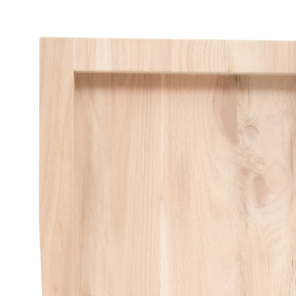 Bathroom Countertop 100x60x(2-4) cm Untreated Solid Wood