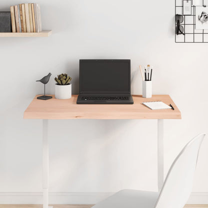 Table Top 80x50x(2-4) cm Untreated Solid Wood Oak