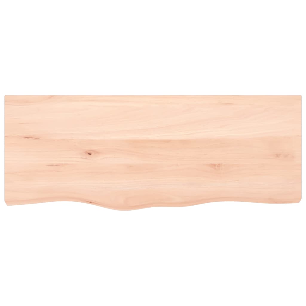 Table Top 100x40x(2-4) cm Untreated Solid Wood Oak