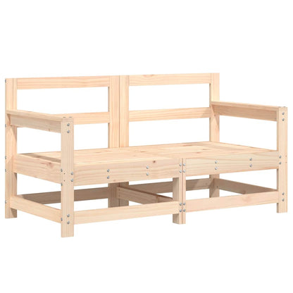 Garden Lounge Set | Natural Wood | Solid Pine Wood | 6 Piece | Modular