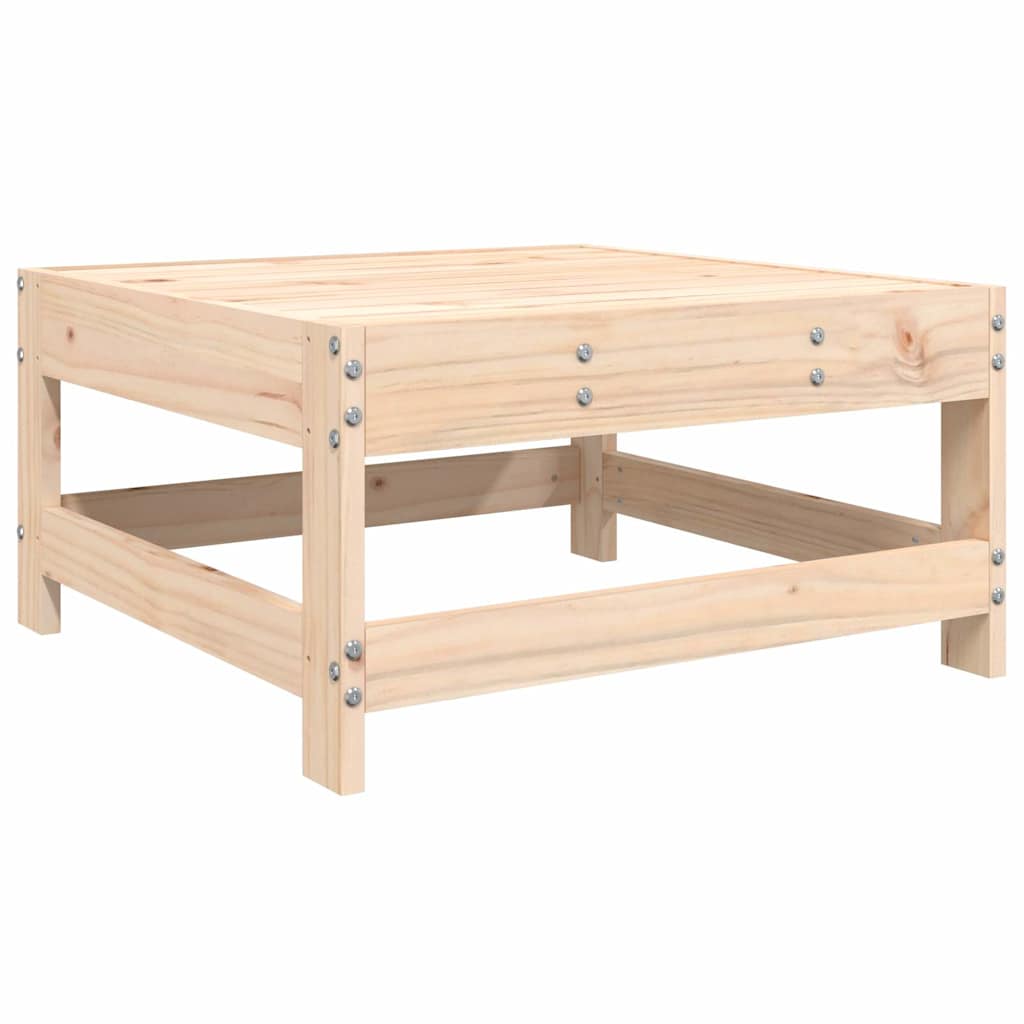 Garden Lounge Set | Natural Wood | Solid Pine Wood | 6 Piece | Modular