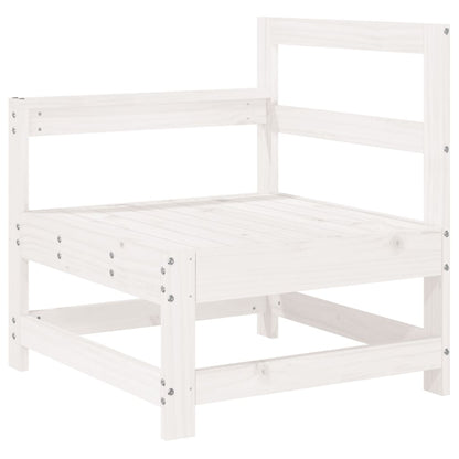 Garden Lounge Set | White | Solid pine wood | Large |  Modular