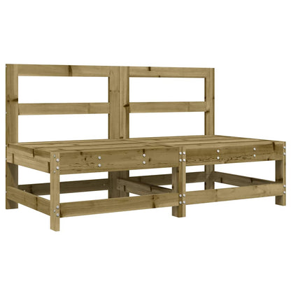6 Piece Garden Lounge Set Impregnated Wood Pine