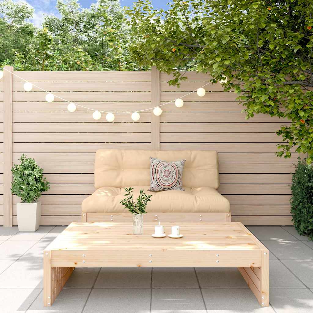 Garden Lounge Set | Natural Pine | Solid Pine Wood | Medium | Modular