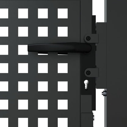 Garden Gate Anthracite 100x75 cm Steel