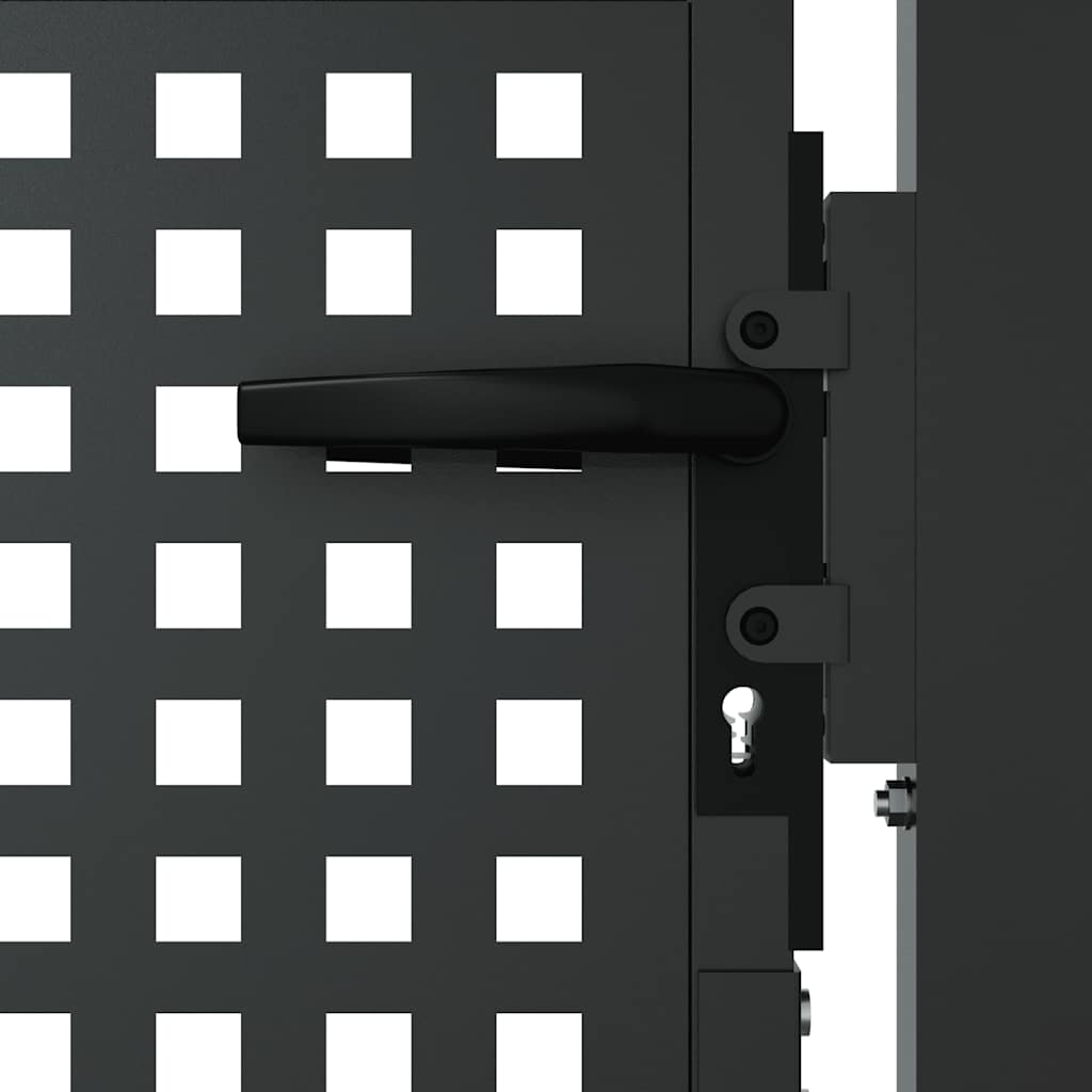 Garden Gate Anthracite 100x75 cm Steel