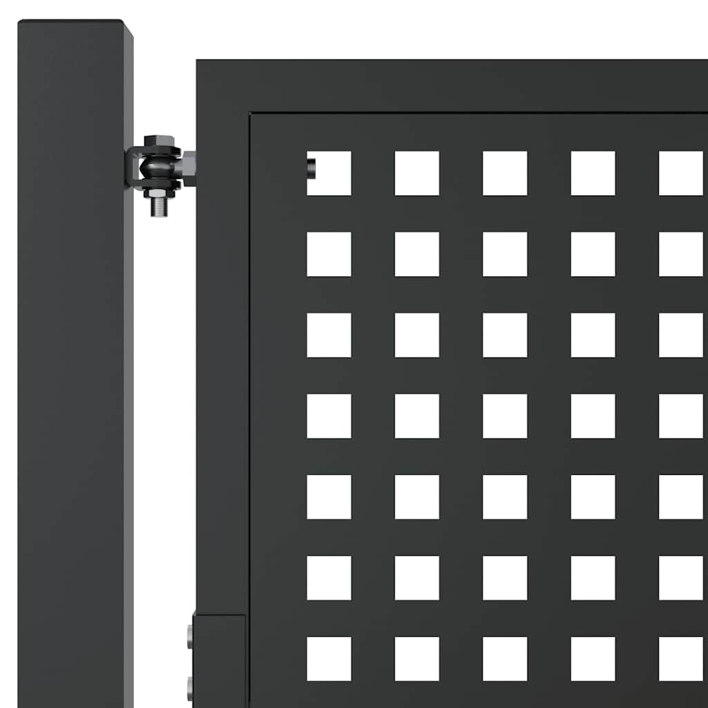 Garden Gate Anthracite 100x75 cm Steel
