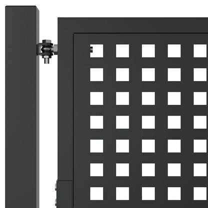 Garden Gate Anthracite 100x75 cm Steel