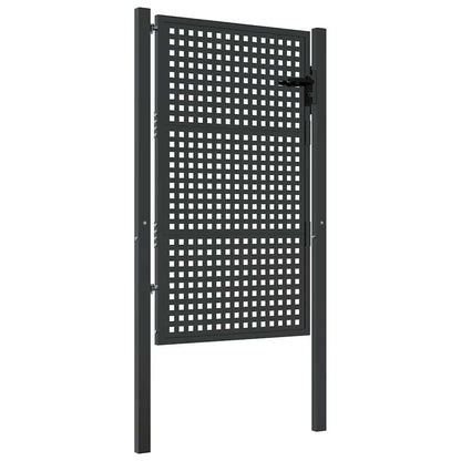 Garden Gate Anthracite 100x150 cm Steel