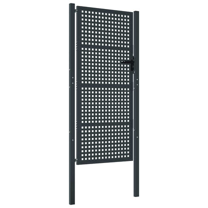 Garden Gate Anthracite 100x175 cm Steel
