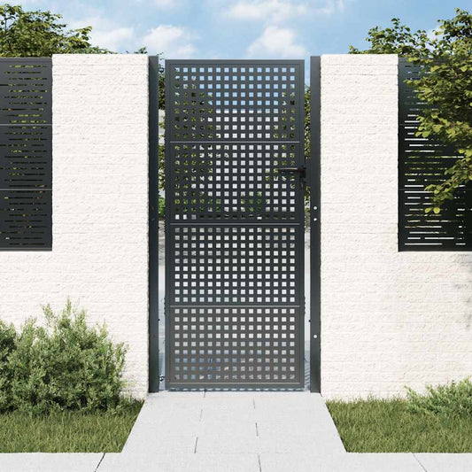 Garden Gate Anthracite 100x175 cm Steel