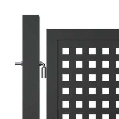 Garden Gate Anthracite 300x100 cm Steel