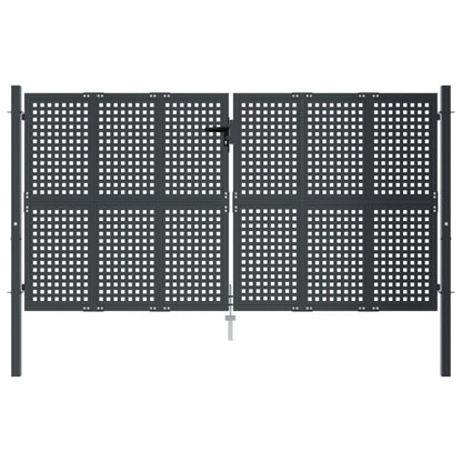 Garden Gate Anthracite 300x150 cm Steel