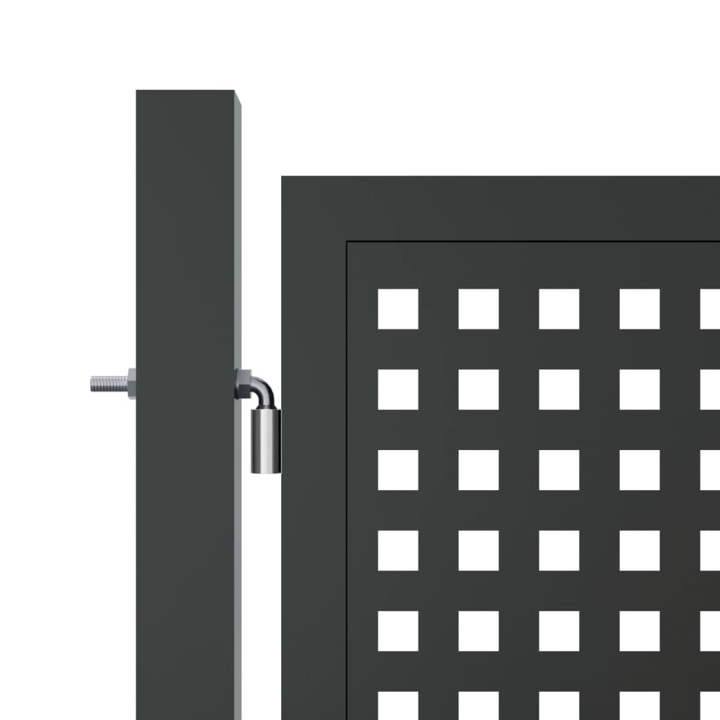 Garden Gate Anthracite 300x175 cm Steel