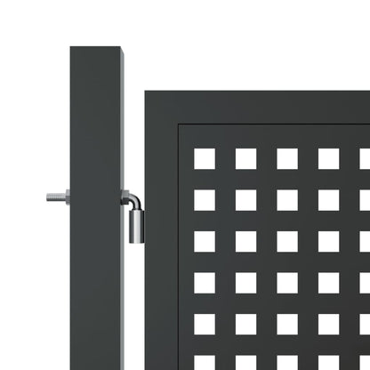 Garden Gate Anthracite 400x150 cm Steel