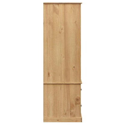 Wardrobe VIGO 90x55x170 cm Solid Wood Pine
