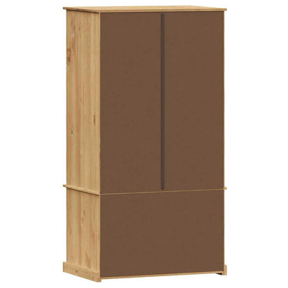 Wardrobe VIGO 90x55x170 cm Solid Wood Pine