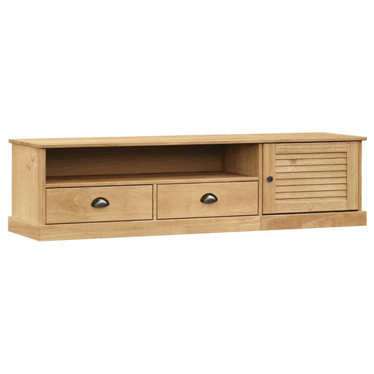 TV Cabinet "VIGO" 156x40x40 cm Solid Wood Pine