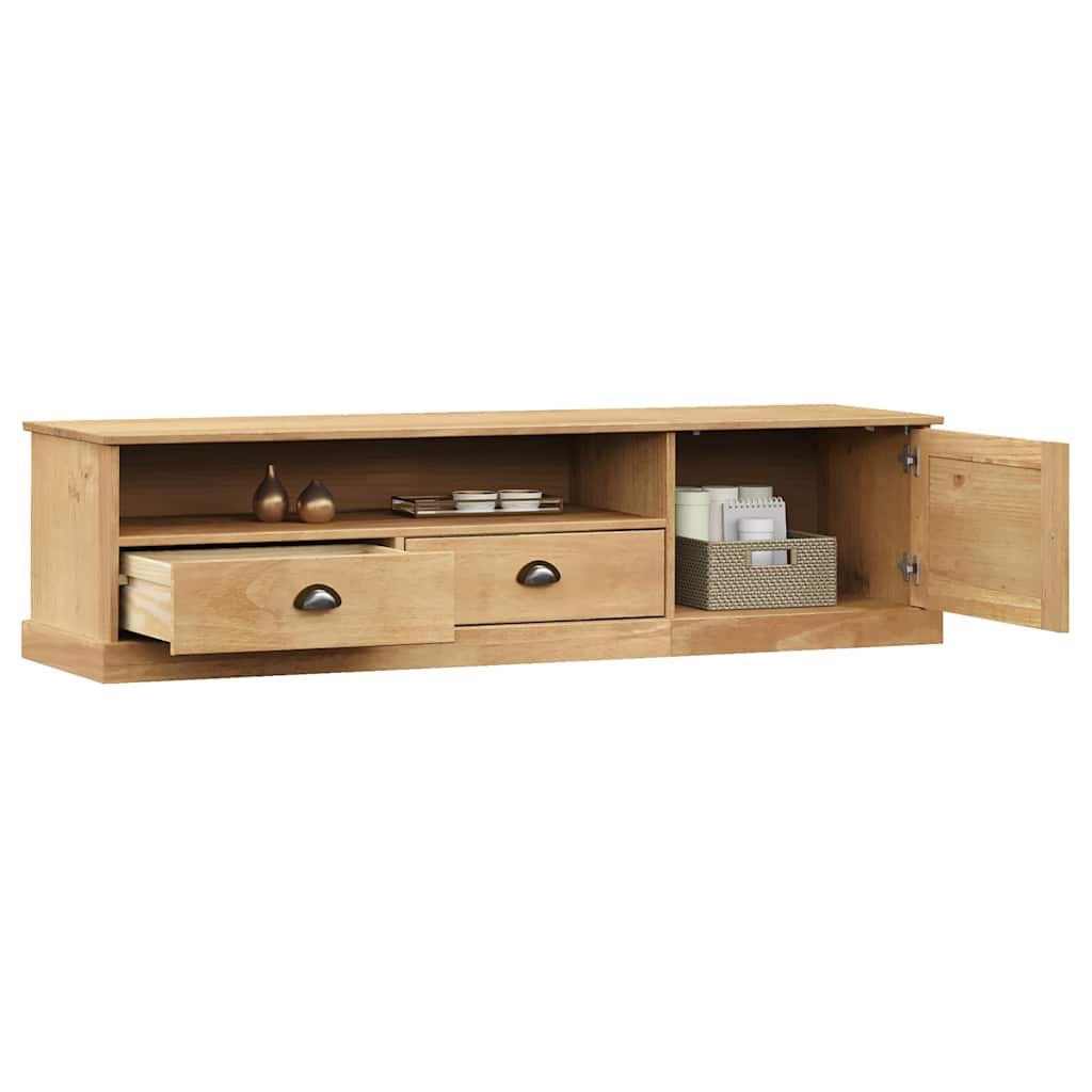 TV Cabinet "VIGO" 156x40x40 cm Solid Wood Pine