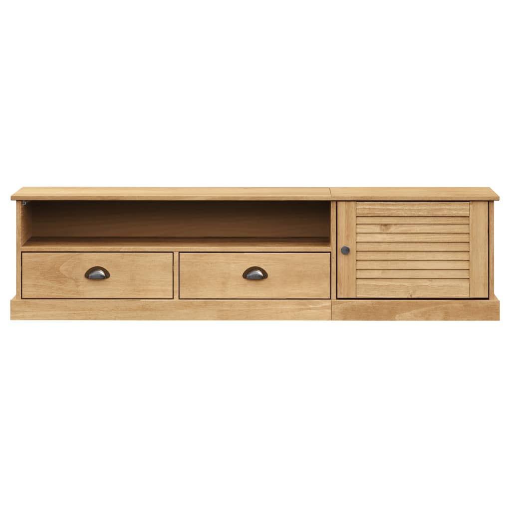 TV Cabinet "VIGO" 156x40x40 cm Solid Wood Pine