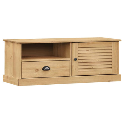 TV Cabinet "VIGO" 106x40x40 cm Solid Wood Pine
