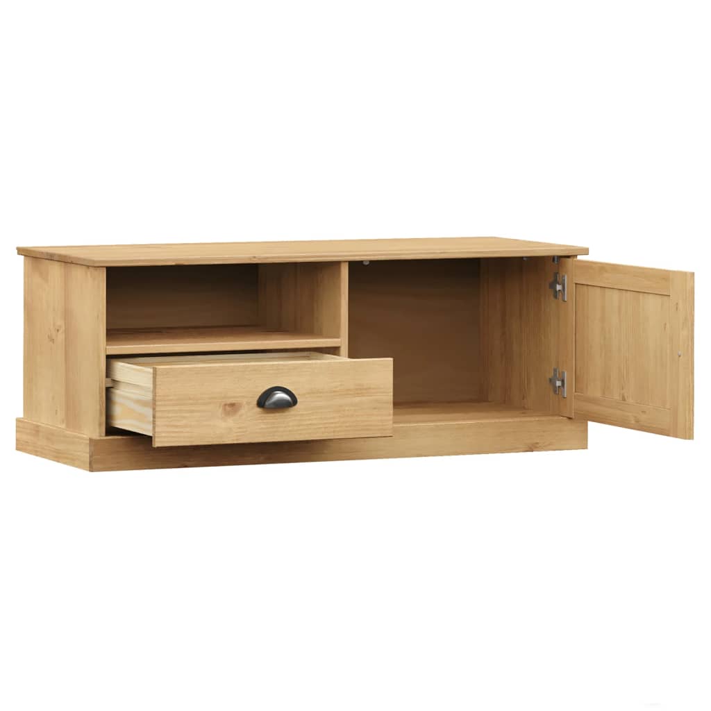 TV Cabinet "VIGO" 106x40x40 cm Solid Wood Pine