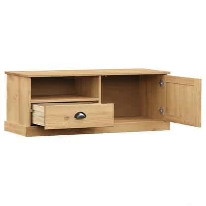 TV Cabinet "VIGO" 106x40x40 cm Solid Wood Pine