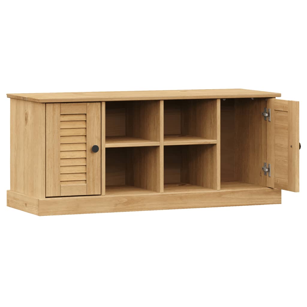 Shoe Bench VIGO 106x35x45 cm Solid Wood Pine