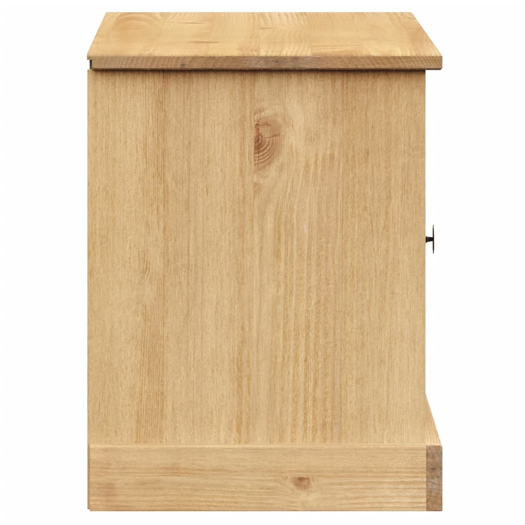 Shoe Bench VIGO 106x35x45 cm Solid Wood Pine