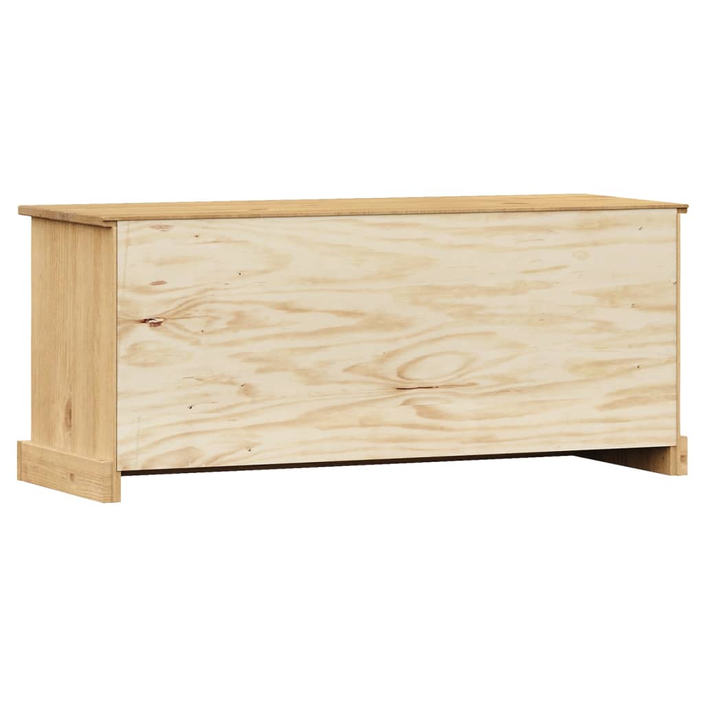 Shoe Bench VIGO 106x35x45 cm Solid Wood Pine